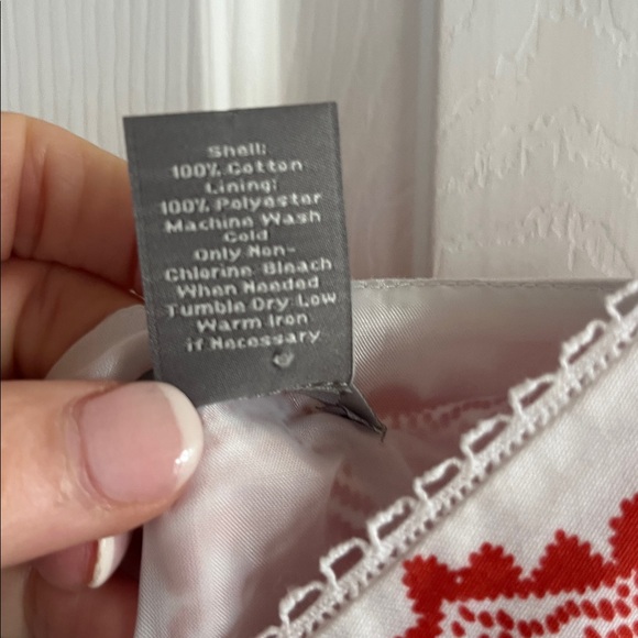 Ann Taylor Red Paisley Strappy Midi dress Size 6 - Picture 7 of 10